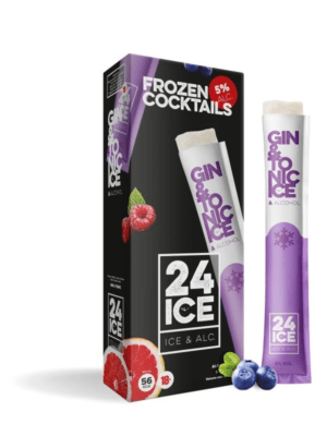 24 Ice Gin & Tonic Frozen Cocktails 5×0