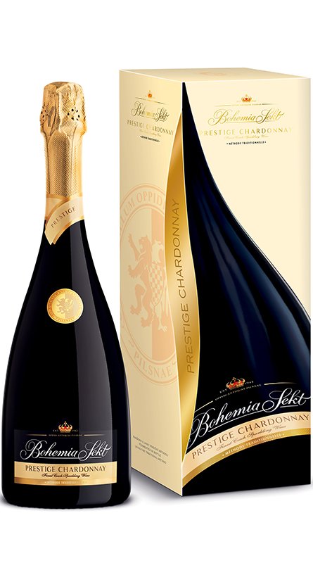 Bohemia Sekt Prestige Chardonnay Jakostní šumivé víno bílé 0