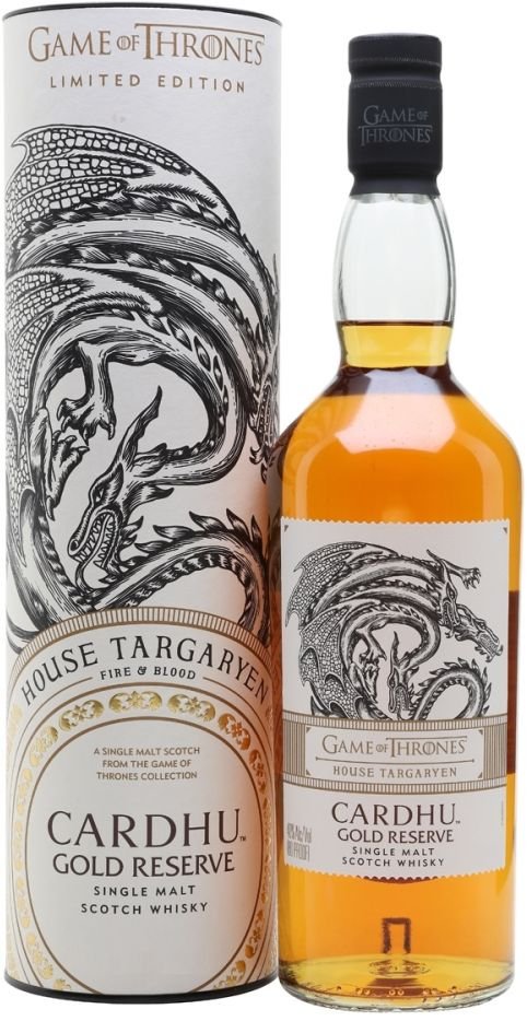 Game of Thrones House Targaryen - Cardhu Gold Reserve 0