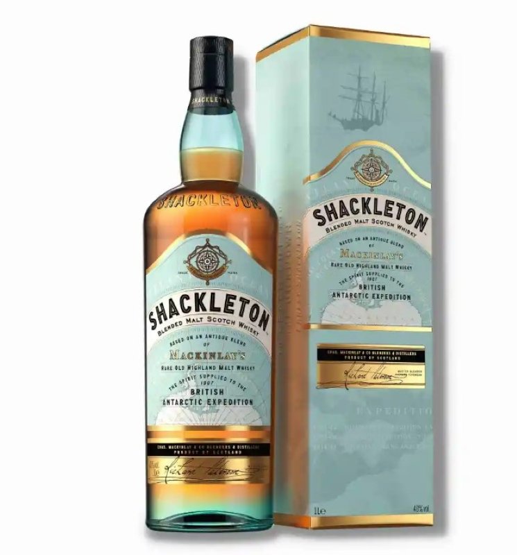 Mackinlay's Shackleton Blended Malt 1l 40% GB L.E.